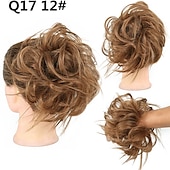 abordables Chignons-ébouriffé chignon désordonné chignon postiche extension de cheveux queue de cheval avec élastique élastique chignon queue de cheval postiche extensions de cheveux synthétiques chouchous queue de