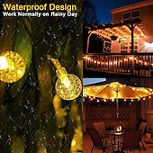 cheap Battery String Lights-10m 80LEDs Globe String Lights Mini Ball with Remote Control LED Christmas Light Ball String Lights 10m 80LED 8 Modes Lighting Waterproof Fairy Lights Wedding Party Garden Bedroom Home Decoration