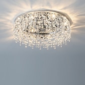 cheap Chandeliers-80cm Unique Design Chandelier Stainless Steel Electroplated Modern 220-240V