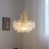 economico Lampadari-Lampadario da 60 cm dal design unico in metallo elettrolitico moderno 220-240v