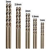 economico set di punte da trapano-50 pz/set cobalto m35 drill bit twist in acciaio inox trapano speciale ad alta velocità in acciaio metallo foro drill bit 1mm-3mm
