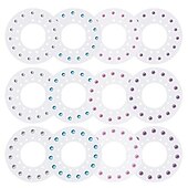 abordables Rasage et épilation-kit cheveux bedazzler avec strass glam collection hair bling gems for girlscome with glam styling tool and 180 gems - load click bling! la mode des cheveux