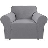 baratos Tampa da poltrona e capa de cadeira sem braço-Multifit elastano jacquard sofá slipcover antiderrapante fácil cuidado pet scratch guard t-almofada, protetor de móveis elegante para casa