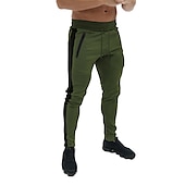 economico Pantaloni della tuta-Per uomo Pantaloni della tuta Jogging Pareggiatore Pantaloni Tasche A cordoncino Vita elastica Color Block Comfort Esterno Giornaliero Per uscire Sportivo Di tendenza Nero Bianco