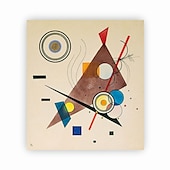 お買い得  名画-手作りの手描きの油絵壁アートワシリーカンディンスキー抽象彫刻絵画家の装飾の装飾ロールキャンバスフレームなしストレッチなし