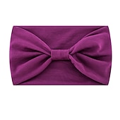cheap Hair Styling Accessories-1PC African Headbands Knotted Hairbands Black Yoga Sport Head Wraps Wide Elastic Head Scarf for Women and Girls