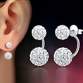 economico Orecchini-Per donna Orecchini a goccia geometrico Prezioso Di tendenza stile sveglio Moda Elegante Coreano Orecchini Gioielli Argento Per Matrimonio Feste Per eventi Fidanzamento Festival 1 paio