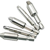 ieftine set de burghie-5/6/8 buc extractor de șuruburi set de burghie pentru metal, extractor de șuruburi deteriorate, unelte pentru prelucrarea lemnului, șuruburi rupte, extractor de țevi de apă