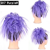 abordables Chignons-ébouriffé chignon désordonné chignon postiche extension de cheveux queue de cheval avec élastique élastique chignon queue de cheval postiche extensions de cheveux synthétiques chouchous queue de