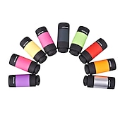 tanie Światła kempingowe-latarka kieszonkowa mini led ładowalna przenośna latarka usb wodoodporna brelok mała latarnia białe światło z baterią;