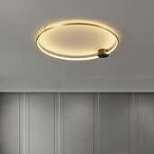 cheap Dimmable Ceiling Lights-60cm Ceiling Light Dimmable Circle / Round Design Ceiling Lights Copper Modern Style Classic Novelty LED Modern 220-240V