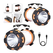 cheap Camping Lights-Mini Tent Lamp LED Portable Lantern TelescopicTorch Camping Lamp Waterproof Emergency Light