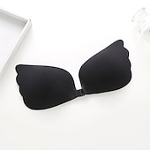olcso Melltartók-női molett melltartók &amp;amp; bralettes öntapadós melltartó pánt nélküli 3/4 csésze egyszínű mikroelasztikus légáteresztő push up láthatatlan esküvői parti &amp;amp; esti szilikagél 805-1 bőrtónus / 1 db