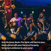 baratos Plug String Lights-Globo corda luzes 15m 15leds ao ar livre rgb mudança de cor 0.5w s14 edison lâmpadas de plástico inquebráveis ip65 à prova d'água com controle remoto adequado para quintal varanda café quintal jardim