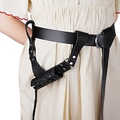 abordables Accessoires et plus-Rétro Vintage Punk &amp; Gothique Médiéval Costume de cosplay Fourreau Porte-Épée Guerrier Chevalier Viking Homme Femmes Celtique Pirate Fantaisie Performance Soirée Scène Adulte Plus d&#039;accessoires