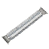 baratos Pulseiras de Apple Watch-Pulseira de joias Compatível com Pulseira Apple Watch 38mm 40mm 41mm 42mm 44mm 45mm 49mm Elástico Com Miçangas Luxo Contas pulseira de substituição para iwatch Ultra 2 Series 9 8 7 SE 6 5 4 3 2 1