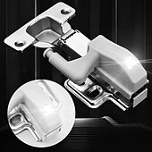 cheap Cabinet Light-10PCS LED Cabinet Light LED Inner Hinge Lamp Closet Light Battery Wireless Lamp Universal Wardrobe Cupboard Sensor Lighting