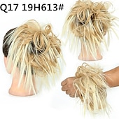 abordables Chignons-ébouriffé chignon désordonné chignon postiche extension de cheveux queue de cheval avec élastique élastique chignon queue de cheval postiche extensions de cheveux synthétiques chouchous queue de
