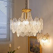 economico Lampadari-Lampadario da 60 cm dal design unico in metallo elettrolitico moderno 220-240v