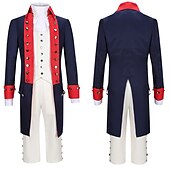 cheap Couple &amp; Group Costumes-Couples Victorian Costumes Alexander Hamilto Prince Princess Retro Vintage Rococo 17th Century Cosplay Costume Halloween Masquerade Prom Performance