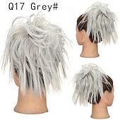 abordables Chignons-ébouriffé chignon désordonné chignon postiche extension de cheveux queue de cheval avec élastique élastique chignon queue de cheval postiche extensions de cheveux synthétiques chouchous queue de