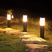 halpa Pathway Lights &amp; Lanterns-2kpl polkuvalot aurinko ulkopuutarhavalot ruostumattomasta teräksestä vedenpitävä led nurmikkovalo huvila takapihan katuvalaistus sisäpihan maiseman koristelu lamppu