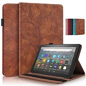 お買い得  レノボの場合-タブレット ケース カバー 用途 Lenovo M8 FHD / HD TB-8505/8506/8705 P11 Pro 2nd Gen 11.2&quot; TB-132/138 タブM10HD M10FHDプラス P11 (Plus) TB-J606 J607 J616 スタンド付き 鉛筆ホルダー(ペンなし) カードホルダー 木目 ソリッド 本革