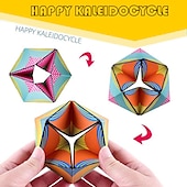 cheap Novelty Toys-Variety Changeable Magnetic Magic Cube Anti Stress 3D Office Hand Flip Puzzle Stress Reliever Autism Collection Kids Fidget Toys for Christmas Gifts