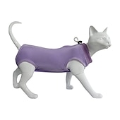 billiga Hundkläder och tillbehör-Hund Katt Kostym för kirurgisk återhämtning Mode söt stil Andningsfunktion Mjuk Tvättbar Bekväm Utomhus Ledigt / vardag for Bichon Frisé Pommeran valpen eller det lilla husdjuret Fjäril Small