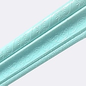 abordables Papel pintado-Papel tapiz 3d de color sólido borde cintura zócalo pelar y pegar mármol autoadhesivo impermeable pvc/vinilo calcomanía de pared moderna para habitación de varios tamaños