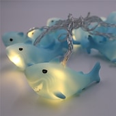 abordables Guirlandes lumineuses à piles-licorne led guirlandes lumineuses animal mignon décor pour chambre d&#039;enfants à piles 1.8m10leds pour vacances lumières mur fenêtre arbre lumières décoratives cour de fête &amp; jardin chambre d&#039;enfant