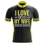 billiga Tröjor för män-Herr Cykeltröja Kortärmad Cykel Tröja Överdelar med 3 bakfickor Bergscykling Vägcykling Andningsfunktion Snabb tork Fuktabsorberande Mjuk Vit Polyester sporter Kläder