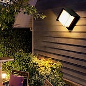 cheap Outdoor Wall Lights-Outdoor Wall Lamp Porch Lamp 12W LED Matte Black Exterior Wall Lamp 3 Colors Can be Changed Suitable for Installing Wall Courtyard Lamp Garage Aisle Backyard Garden AC85-265V