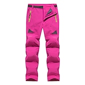 halpa Pohjat-Naisten Vaellushousut Kesä Ulko- Nopea kuivuminen Vetoketjullinen tasku Naarmuuntumaton Hengittävä Housut Alaosat Musta Ruusun punainen Metsästys Kiipeily Telttailu / Retkely / Luolailu M L XL 2XL 3XL