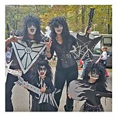 cheap Historical Wigs-Funny mens Carnival costume Wig Mens 70s 80s Long Curly Black Rocker Costume Wig Halloween Wigs