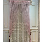 economico Tende macrame e stringa-Tende A Stringhe Sparkle Tenda Della Porta Fly Tenda Bastone Della Tenda, Tende Pannello Divisorio Porta Finestra Zanzariera Per La Decorazione Della Parete Della Porta E Della Finestra,100*200cm