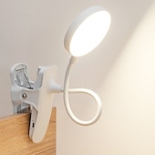 abordables Lampes de lecture-led lampe de bureau charge usb pliage apprentissage protection des yeux lecture bureau chambre tactile gradation veilleuse bureau chevet flexible dimmable pliage led clip protection des yeux lampe de