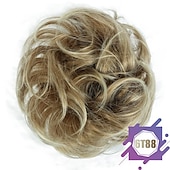 economico Chignon-commercio all&#039;ingrosso della fabbrica fornitura di commercio estero soffici capelli anello parrucca testa a sfera testa corda fibra chimica anello dei capelli parrucca anello dei capelli
