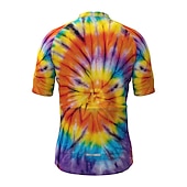 abordables Maillots pour hommes-Homme Maillot de cyclisme Graphique Dessin animé Drôle Manche Courte Cyclisme Maillot Top avec 3 poches arrière VTT Vélo tout terrain Cyclisme sur route Séchage Rapide Bandes réfléchissantes Poche