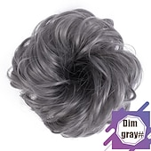 economico Chignon-commercio all&#039;ingrosso della fabbrica fornitura di commercio estero soffici capelli anello parrucca testa a sfera testa corda fibra chimica anello dei capelli parrucca anello dei capelli