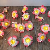 olcso USB-tápellátás-3m 20 leds virágfüzér fények esküvői füzér dekorációs elem vagy usb-s tündéri fények hálószoba karácsonyi esküvői buli Valentin napi kerti dekorációs lámpa
