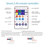 abordables Lumières intelligentes-Ampoule LED wifi intelligente 10w, 6 pièces, 4 pièces, 2 pièces, rgbcct, couleur changeante, a19 a60, variable, fonctionne avec alexa et google home sans hub