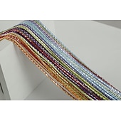 cheap Macrame &amp; String Curtains-String Curtains Sparkle Door Curtain Fly Curtain Rod Pocket,Curtains Panel Divider Window Door Fly Screen for Door Wall and Window Decoration,100*200cm