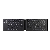 abordables Claviers-mini clavier pliant bluetooth sans fil clavier sans fil pliable pour ios/android/windows ipad tablette téléphone