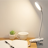abordables Lampes de lecture-led lampe de bureau charge usb pliage apprentissage protection des yeux lecture bureau chambre tactile gradation veilleuse bureau chevet flexible dimmable pliage led clip protection des yeux lampe de