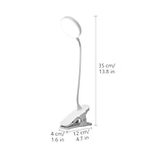 abordables Lampes de lecture-led lampe de bureau charge usb pliage apprentissage protection des yeux lecture bureau chambre tactile gradation veilleuse bureau chevet flexible dimmable pliage led clip protection des yeux lampe de