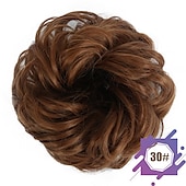 economico Chignon-commercio all&#039;ingrosso della fabbrica fornitura di commercio estero soffici capelli anello parrucca testa a sfera testa corda fibra chimica anello dei capelli parrucca anello dei capelli
