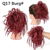 abordables Chignons-ébouriffé chignon désordonné chignon postiche extension de cheveux queue de cheval avec élastique élastique chignon queue de cheval postiche extensions de cheveux synthétiques chouchous queue de