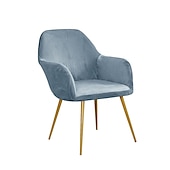 cheap Armchair Cover &amp; Armless Chair Cover-Wingback Chair Cover Velvet Grey Sofa Chair Slipcover For Bar Coffe Patio Garden Washable Removable Party Home Hotel