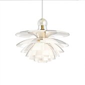 お買い得  ペンダントライト-50cmペンダントランタンデザインペンダントライトアクリル電気メッキモダン220-240v